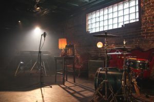 One of your home renovation ideas can be turning your basement into a music studio