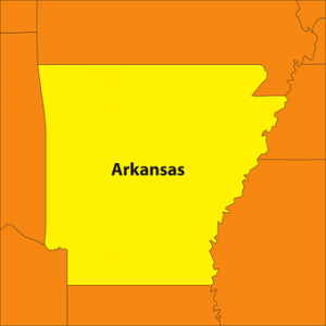 Arkansas map