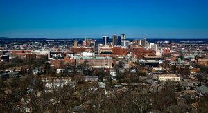 View on Birmingham city