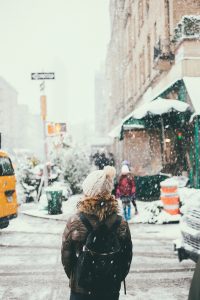 NY covered in snow