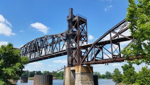 The bridge in Little Rock