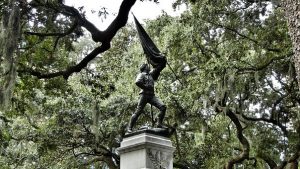 Statua in Savannah