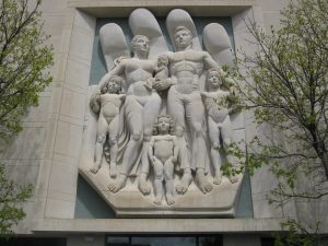 Family monument in Lincoln.