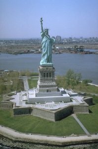 The Statue of Liberty is in close proximity to Yonkers.