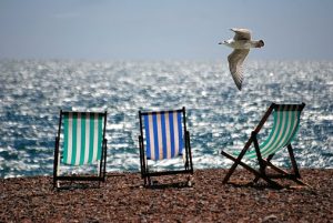 Chairs on the beach