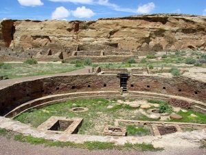 Historical ruins in New Mexico