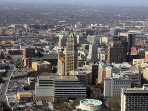 A view of downtown San Antonio, one of the best cities for veterans in the US!