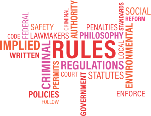 Rules and regulations