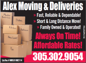 Alex Moving & Delivery Inc.