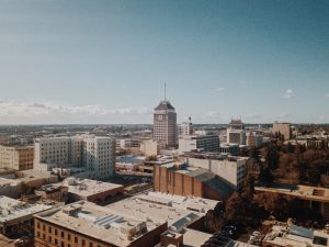 Fresno skyline