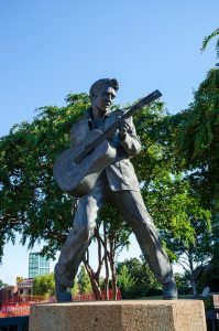 Status of Elvis Presley in Memphis