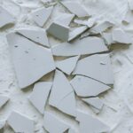 broken ceramic tile