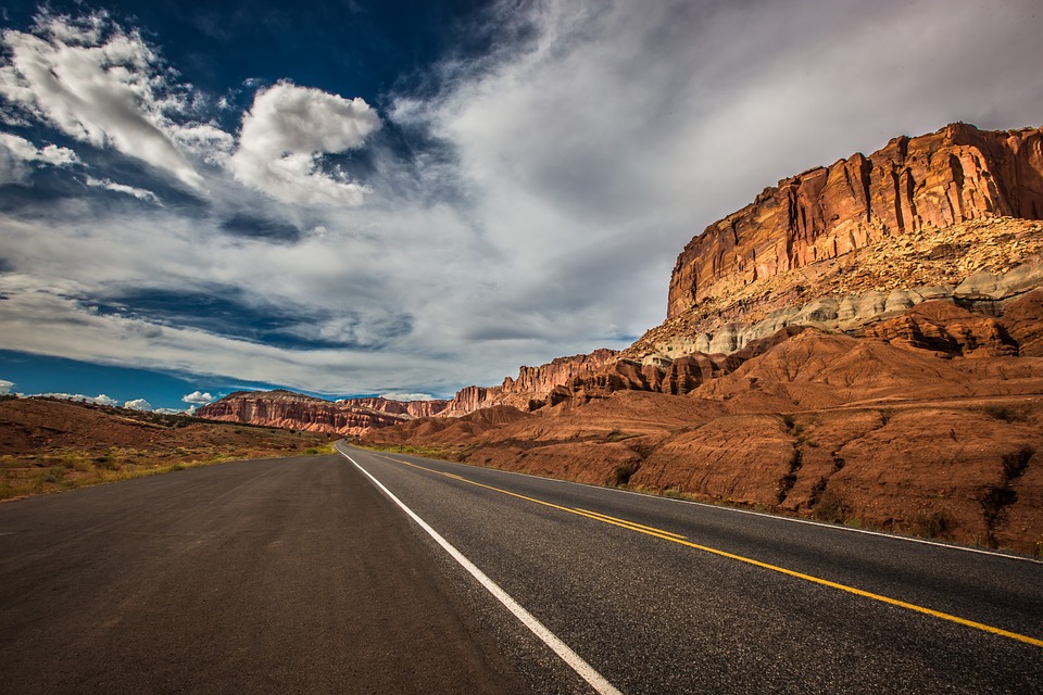 A road in Utah. 