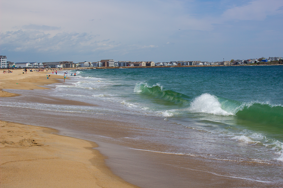 Beach in New Hampshire