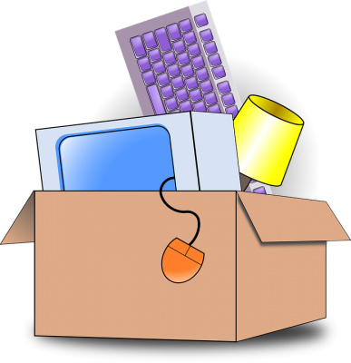 unpack your electronics in two days