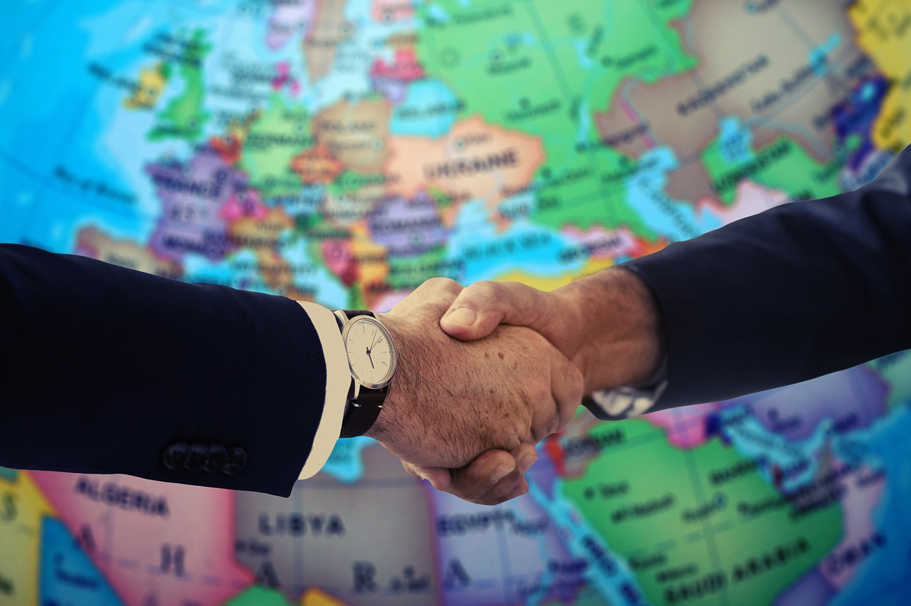 Handshake while negotiating a relocation contract
