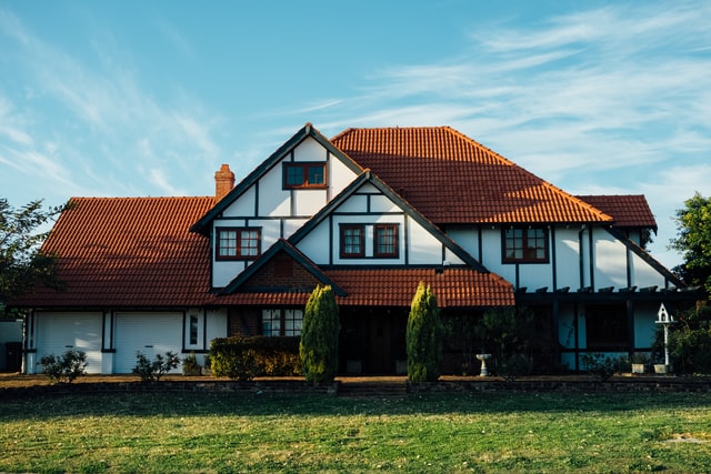 White and brown house