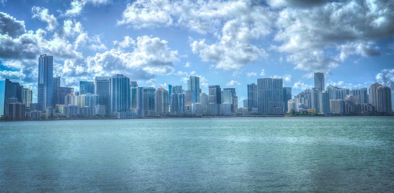 Miami - you can visit this city after moving from Alaska to Florida