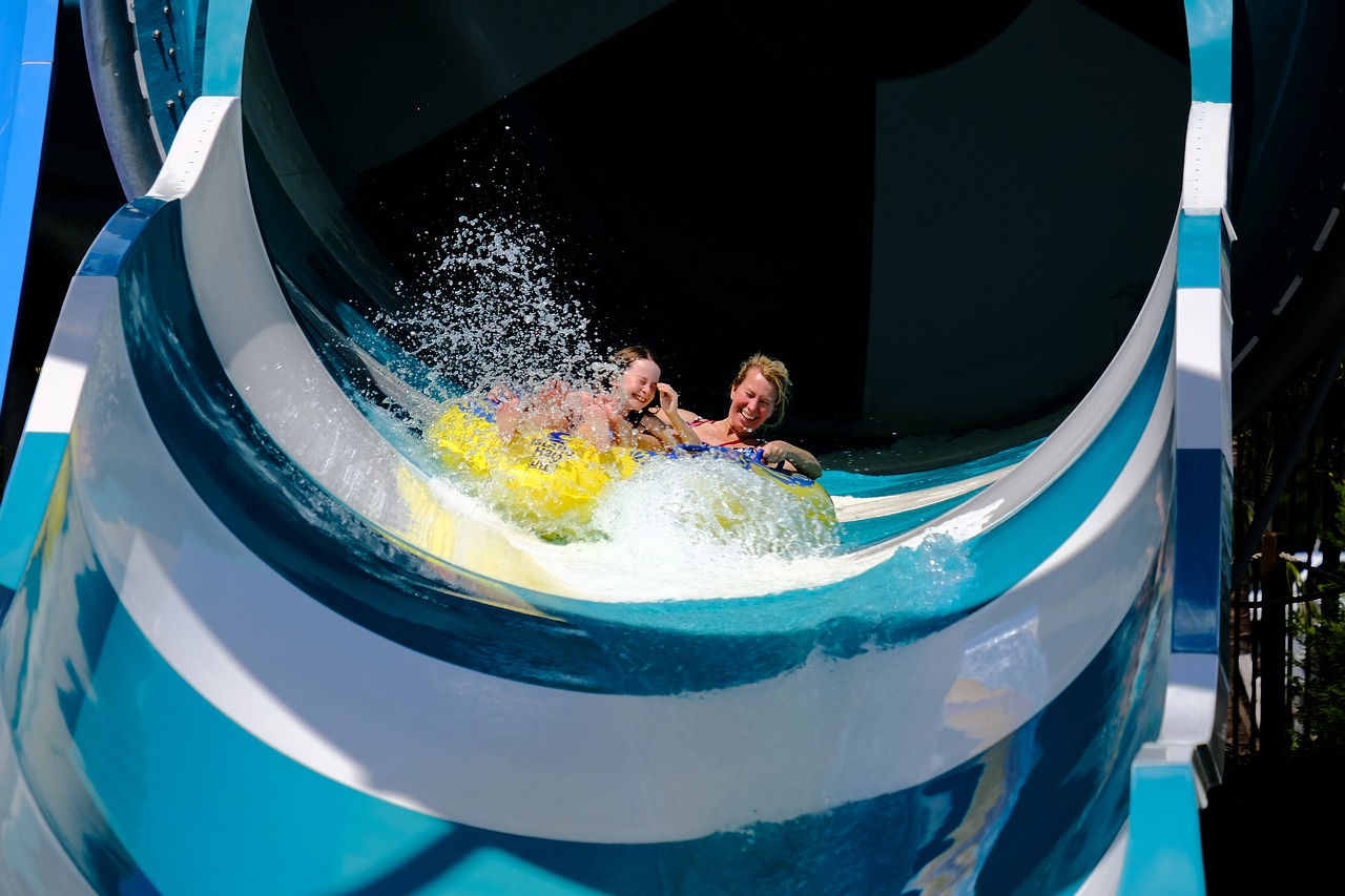 Water slide - one of the things to do in Sparks