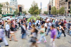 A crowded street