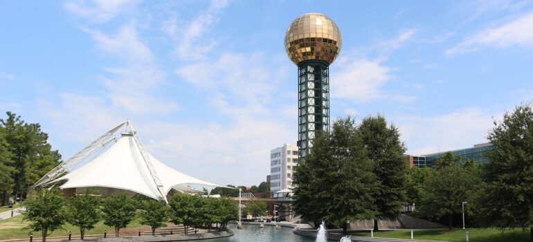 The Sunsphere in Knoxville