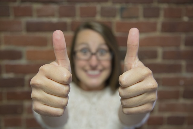 two thumbs up you will get after improving customer satisfaction