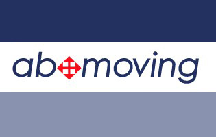 AB Moving company logo