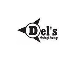 Del's Moving & Storage company logo