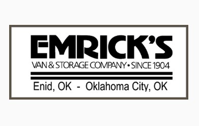 Emrick’s Van & Storage company logo