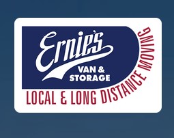 Ernie's Van & Storage company logo