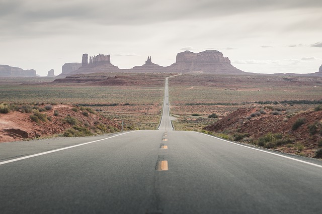 A road in Arizona