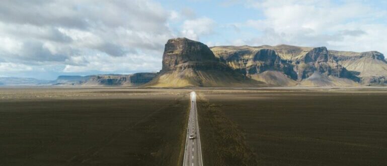 A long road to the mountains