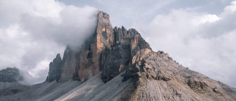 A picture of a mountain top