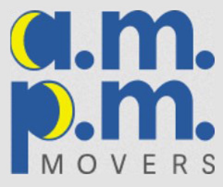 A.M. P.M. Movers company logo