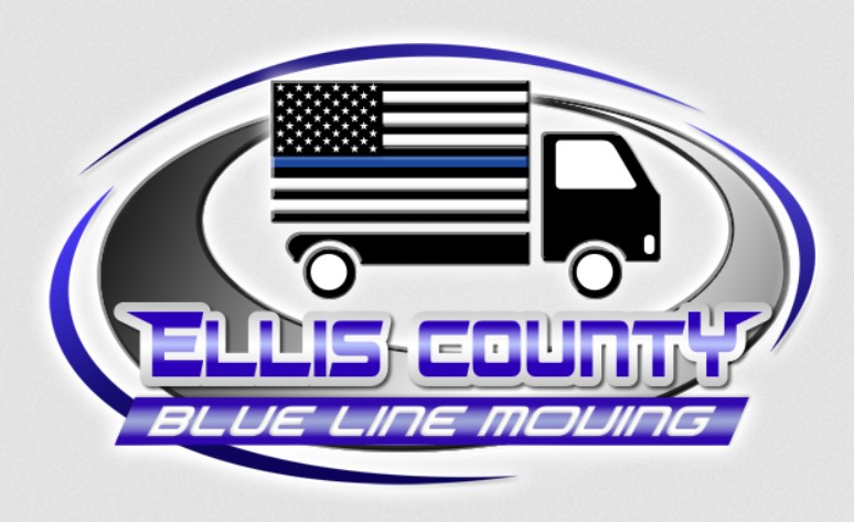 Ellis County Blue Line Moving company logo