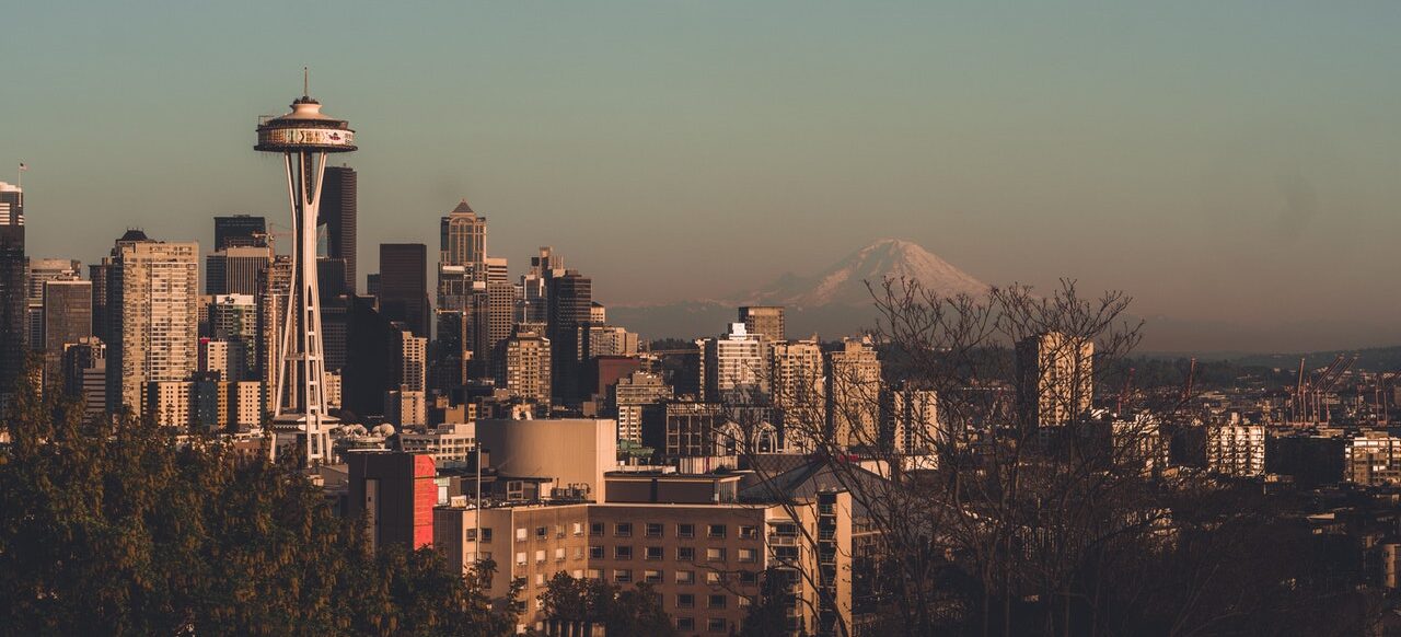 A view of Seattle.