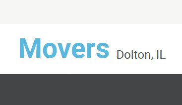 Dolton Moving company logo