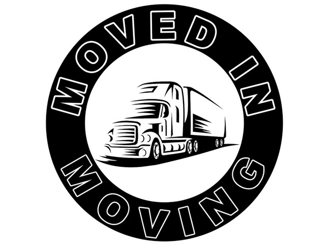 Moved In Moving company logo