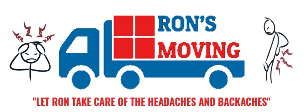 Ron's Moving company logo
