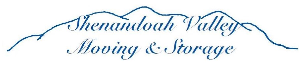 Shenandoah Valley Moving and Storage company logo