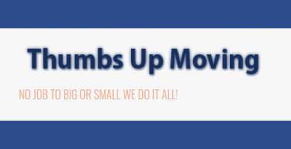 Thumbs Up Moving company logo