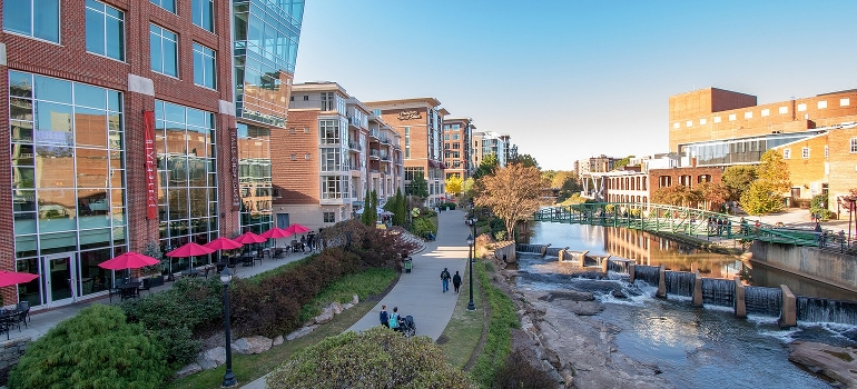 Greenville downtown