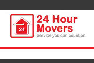 24 Hour Movers company logo