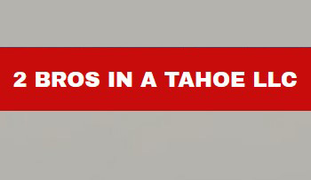 2 Bros in a Tahoe company logo