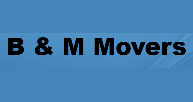 B & M Movers company logo