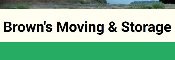 Brown's Moving & Storage company logo