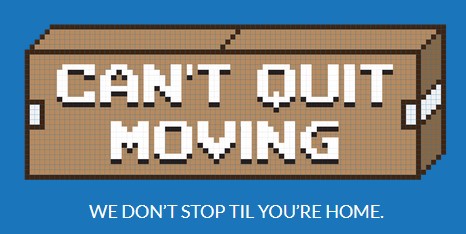 Can't Quit Moving company logo