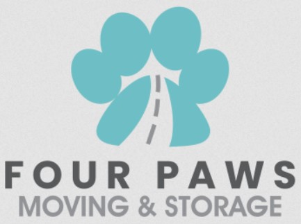 Four Paws Moving & Storage company logo