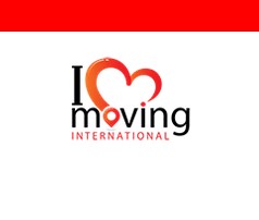 I Love International Moving company logo