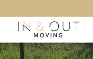 In and Out Moving company logo